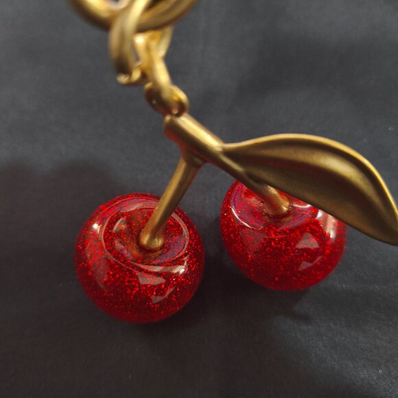 Coach Cherry-Shaped Keychain - Picture 3 of 6